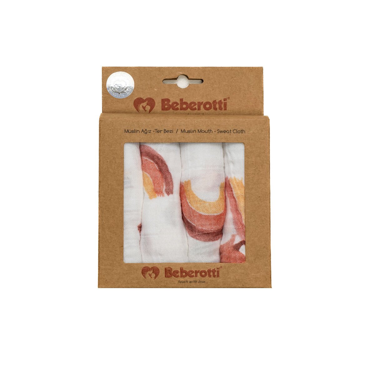 Muslin Wipes Set - Dinos & Rainbows