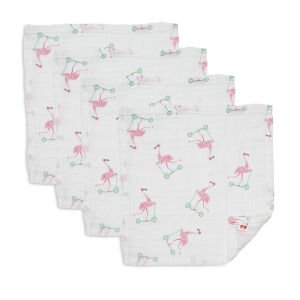 Müslin Mendil Seti- Flamingo