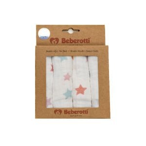 Muslin Wipes Set- Stars
