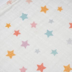 Muslin Wipes Set- Stars