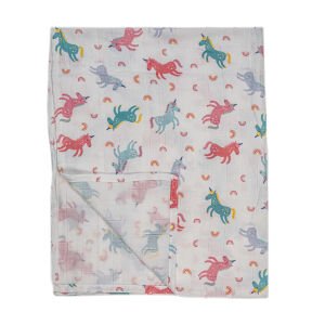2'li Müslin Örtü - Unicorn Mint