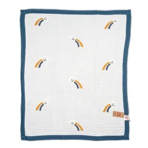 Nakışlı Kuyruklu Yıldız Natural Indigo