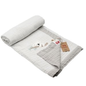 Nakışlı Koala Natural Gri