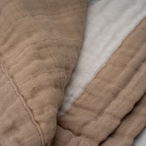 Nakışlı Baby Fish Natural Bej