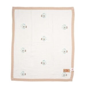 Nakışlı Baby Fish Natural Bej